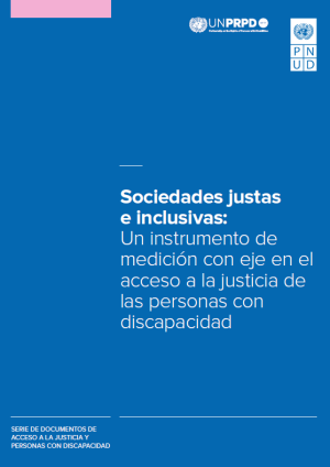 Miniatura artículo: Sociedades justas e inclusivas: Un instrumento de medición con eje en el acceso a la justicia de las personas con discapacidad